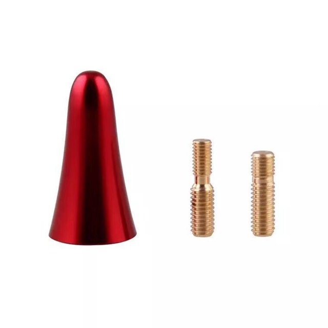Car Radio Antenna Vehicle Exterior Aerial Automobile Repair Upgrade Modified Modification Accessories Replacement for Commodore Red