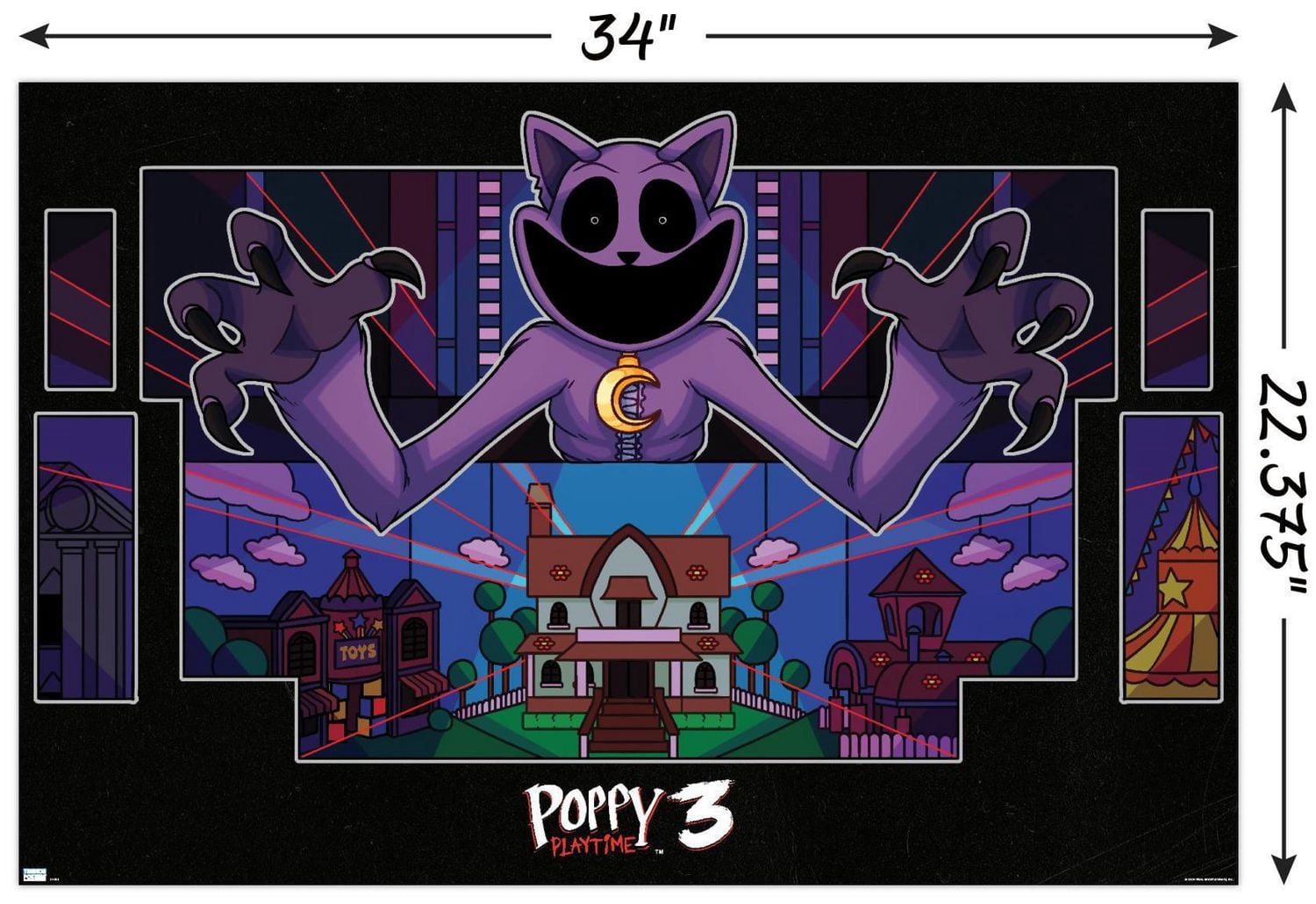 Poppy Playtime: Chapter 3 - Strings Wall Poster