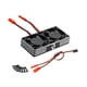 thumbnail image 4 of Disipador de calor para motor eléctrico RC, ventilador de refrigeración ESC, accesorio doble de alto rendimiento negro, 4 of 9