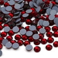 thumbnail image 1 of Hotfix Rhinestones Flatback Glass Rhinestone 6000PCS SS6 1.9-2.0MM Gemas redondas para uñas Arte Glitter Cristales Piedra DIY Bolsas Ropa Zapatos (Rojo oscuro), 1 of 5