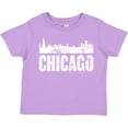 thumbnail image 3 of Inktastic Chicago Skyline Grunge Boys or Girls Toddler T-Shirt, 3 of 5