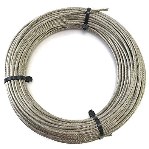 50feet 1.5mm 7x19 304Stainless Steel Cable Wire Rope 