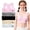 A-5 pack, variant on 5-Pack Girls' Soft Seamless Training Tops 9-14 Years, Cotton Racerback Sports Bra Starter, Breathable Thin Bra, Comfortable