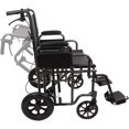 thumbnail image 4 of Roscoe Medical TCS221612SV ProBasics Bariatric Transport Chair with 12" Rear Wheels, 4 of 4