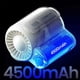 thumbnail image 5 of Ventilador de Cintura Portátil Matsuzay 4500mAh Negro, 5 of 6