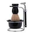 thumbnail image 4 of Support de Brosse à Raser, Ensemble de Rasoir Manuel pour Barbe, Support de Brosse à Raser, Bol à Savon, Outil de Retrait de Barbe pour Hommes, 4 of 10