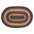 thumbnail image 4 of Homespice Prescott Jute Braided Vintage Placemat 13" x 19" Oval ( Pack Of 4 ) Black Table Placemat For Dining Table Mat, Spoon Rest Mats, Table Top And Hot Pot Holders, 4 of 7