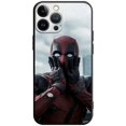 thumbnail image 3 of Funda de teléfono de silicona de Marvel Deadpool para Apple iPhone 15, 11, 14, 13, 12 Pro Max, 13, 12 Mini, XS Max, XR, X, 7, 8 Plus, 3 of 5