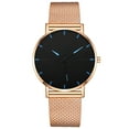 thumbnail image 1 of Reloj de cuarzo para hombre, relojes para hombre Reloj de cuarzo fino con correa de malla para hombre Reloj de cuarzo, 1 of 3