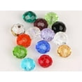 thumbnail image 4 of U8MO 72pcs 8X10mm Faceted Rondelle Crystal Glass Beads Jewelry Making Color Choice-Royal Blue, 4 of 9