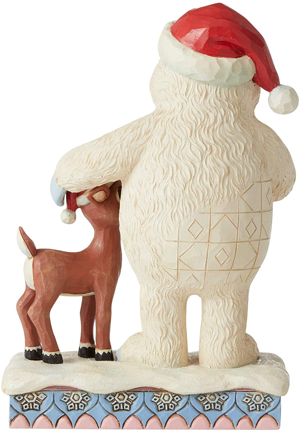 Enesco Jim Shore Rudolph with Bumble Christmas Figurine 6006791 