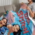 thumbnail image 3 of Lilo y Stitch anti-pilling, suave, ligera, esponjosa y acogedora de lujo para hogar y cocina – Perfecta para niños y adultos,120X180cm, 3 of 6