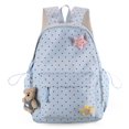 thumbnail image 4 of SGMVNU Polka Dots Backpack Large Capacity Lightweight Multi Compartments Bookbag for Elementary Middle High School Students, Blue, 4 of 4