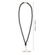 thumbnail image 2 of unbranded Lanyard Negro Para Móvil Con Y Cómodo Para Colgar Y Decorar, 2 of 8
