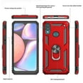thumbnail image 2 of LeYi for Samsung Galaxy A10S Case, Heavy Duty Silicone Rugged Shockproof Protective Cover, Red, 2 of 9