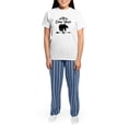 thumbnail image 4 of CafePress - Oma Bear Grandma Gift - Women's Short Sleeve Print T-Shirt and Pants Light Cotton Pajama Set, 4 of 7