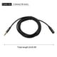 thumbnail image 2 of Cable de extensión Aux Uxcell de 0.14" macho a hembra para auriculares de audio HiFi 6.6 pies Negro, 2 of 6