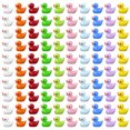 thumbnail image 2 of 100 Uds Mini pato ornamento Micro paisaje miniatura patos para casa de jardín de hadas Likrtyny juguetes de los niños, 2 of 3