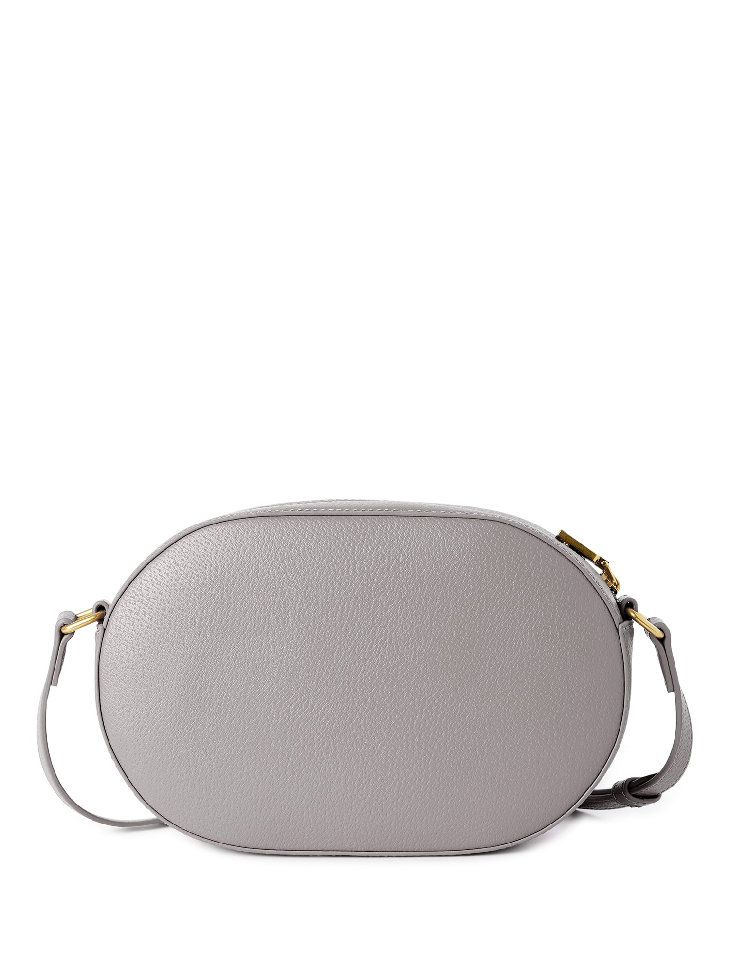 Love Moschino Women's Gray Oval Camera Bag with Scarf