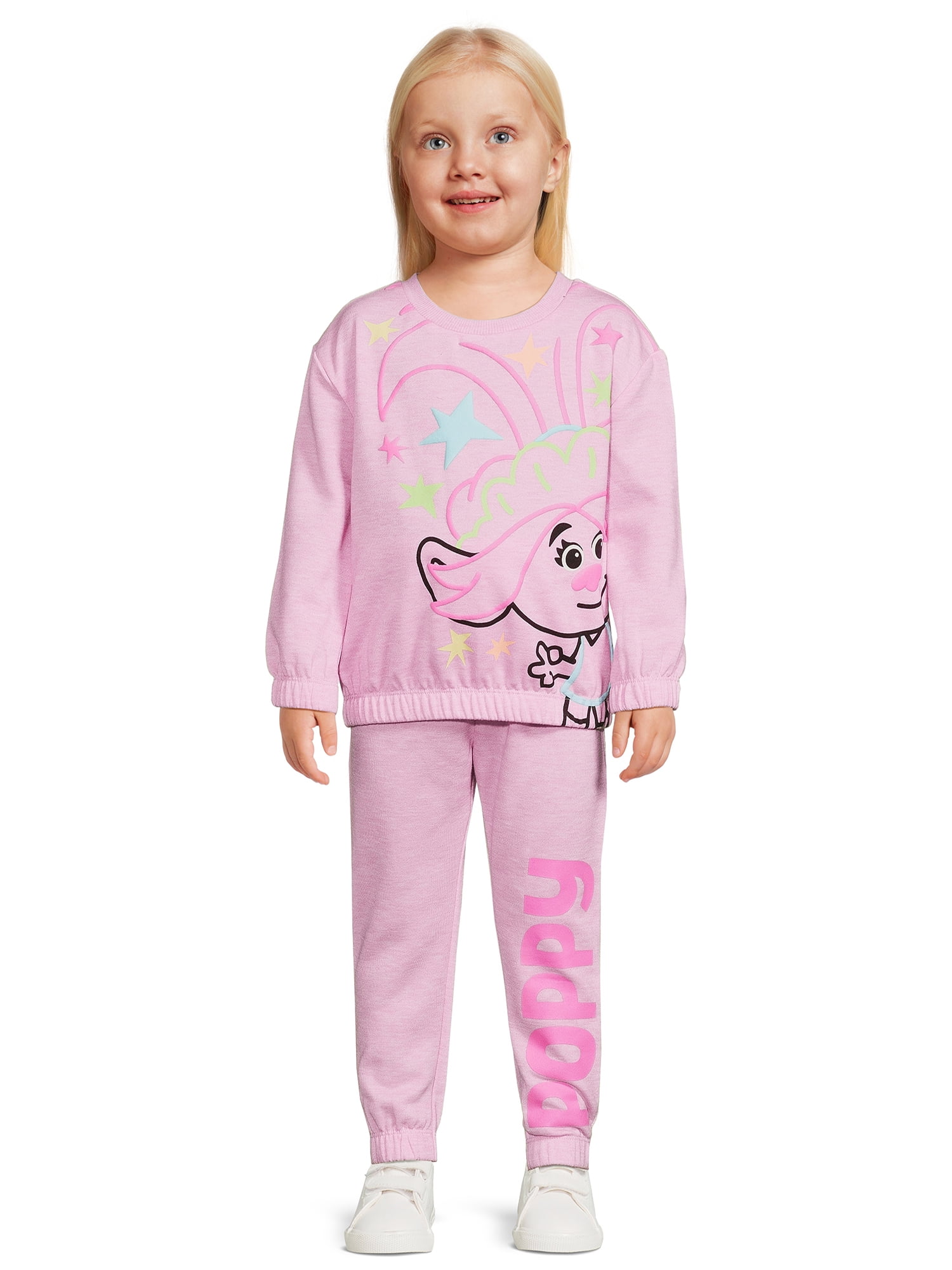Toddler Girl Trolls Pant Set, Sizes 2T - 5T