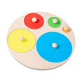 thumbnail image 3 of Milaget Preschool Early Learning three dimensional Five Holes Round, 3 of 7