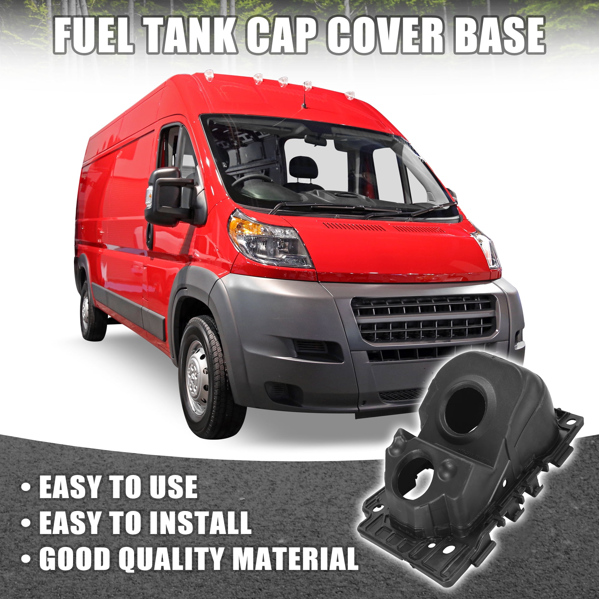 68169762AC Car Fuel Filler Door Housing Pocket for Ram Promaster 2014-2019