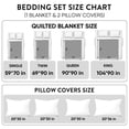 thumbnail image 2 of Dreamy Flutter 3-Piece Quilted Doona Cover Ncu0Dk2547, 2 of 5