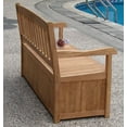 thumbnail image 3 of WholesaleTeak Outdoor Patio Grade-A Teak Wood 5 Feet Bench with Storage Box- Devon Collection #WMBHDV5ST, 3 of 3