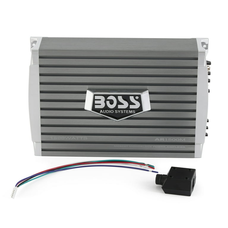 Boss Audio AR1500M 1500W Mono A/B MOSFET Power Car Amplifier +