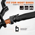 thumbnail image 3 of WLOELOEW Bike Mirror Model C For Clear Rear Visibility While Riding Durable For Outdoor Use Easy To Install On Handlebars Plastic Material Cycling Accessory C, 3 of 6
