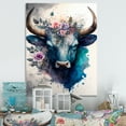 thumbnail image 2 of Designart Cute Taurus Floral Art I Canvas Wall Art, 2 of 5