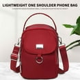 thumbnail image 4 of Nkmbld Sling Bag for Women, Waterproof Women Crossbody Bag, Multi Compartment Sling Bag Women Messenger Bag for Travel Sport Running Hiking, Orange, 4 of 8