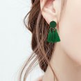 thumbnail image 3 of Boucles d'Oreilles pour Femmes Style Boho à Pampilles Charmantes Bijoux, 3 of 6