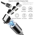 thumbnail image 2 of Cable de carga magnético micro USB 3 en 1 - Iphone Huawei Samsung Xiaomi Gao Jiahui unisex, 2 of 2