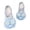 Sky Blue, variant on Gyujnb Ballet Dance Shoes for Girls Soft Sole Cat Design Classical Practice Footwear,12-13 Years