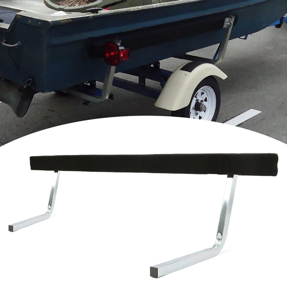 Kojem Pair of 61" Adjustable Boat Trailer Bunk Board Bunkboard Guide-On Rails Galvanized Steel