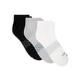 thumbnail image 6 of Hanes Mens Ankle Socks, Cushioned, Absolute Comfort, 3-Pack, Size 6-12, Black, 6 of 6
