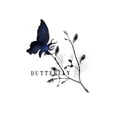 thumbnail image 3 of 1pc Women'S Casual Polyester Round Neck Short Sleeve T-Shirt with Floral Butterfly Print, Fashionable All-Season Comfort Fit Top, 3 of 8