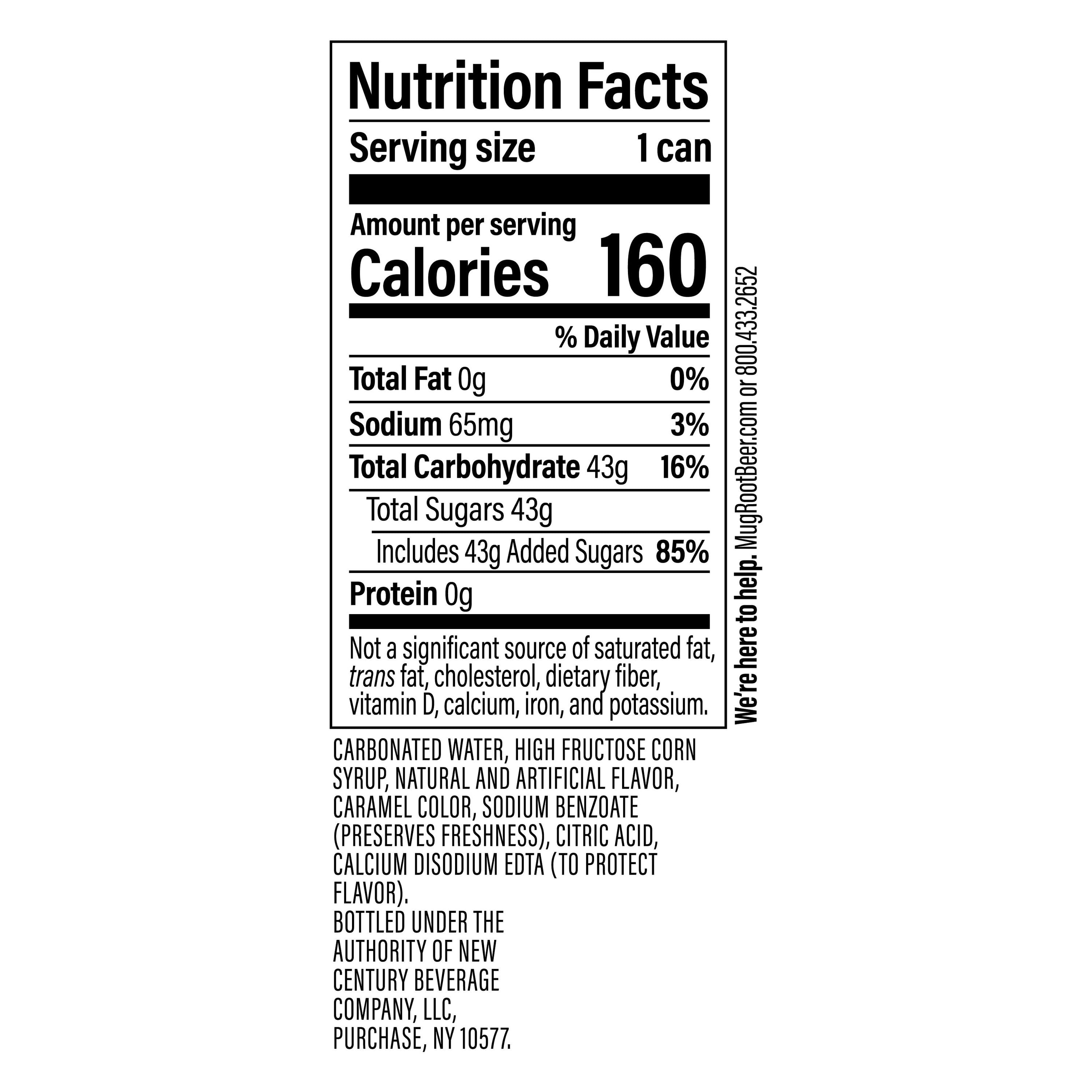MUG Floats Vanilla Howler Soda Pop, 12 fl oz, 12 Pack Cans