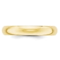 thumbnail image 2 of Primal Gold 10 Karat Yellow Gold 4mm Half Round Wedding Band Size 10.5, 2 of 6