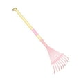 thumbnail image 1 of koolsoo Mini Outil de Jardin à Main Compact Portable Rose Jouet de Jardinage pour Plage Plantation Râteau à Feuilles, 1 of 9