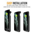 thumbnail image 4 of Carcasa con Batería Alpatronix Negro iPhone X 4200 mAh Compatible con Carga Inalámbrica, 4 of 9