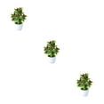 thumbnail image 1 of relayinert Artificial Potted Plants For Any Purpose Versatile And Reliable Home Decor Artificial Plant Zhaocai Tree Fruit 3Set, 1 of 6