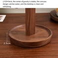 thumbnail image 4 of Wooden Mug Holder, 6-Hook Coffee Cup and Teacup Holder, Kitchen Storage with Stable Base, 4 of 6