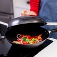 thumbnail image 2 of Joyce Chen 31-0066, 13.5-Inch Nonstick Steel Dome Lid For 14-Inch Wok Black, 2 of 5