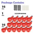thumbnail image 2 of 16 Pack Automatic Chicken Waterer Cups Poultry Waterers Poultry Water Feeder Chicken Water Cups Wit, 2 of 4