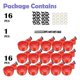 thumbnail image 2 of 16 Pack Automatic Chicken Waterer Cups Poultry Waterers Poultry Water Feeder Chicken Water Cups Wit, 2 of 4