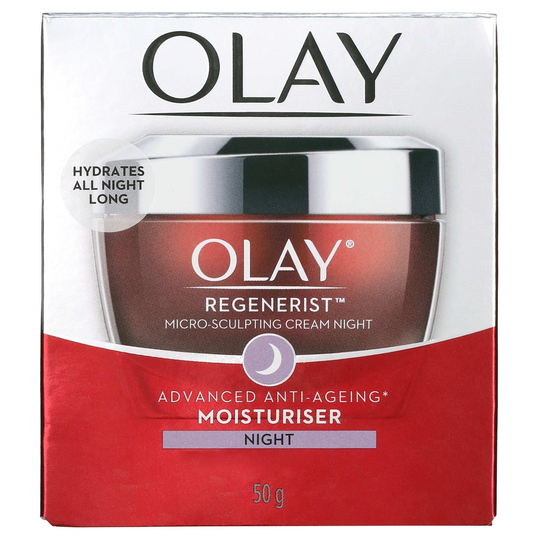 Olay Regenerist Micro Sculpting Cream Night Advanced Anti Ageing Moisturiser 50g 1.7oz