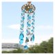 thumbnail image 2 of Blue Glass Home Decor Pendant Accessories Crystal Wind Chime Home Garden Yard Patio Hanging Decoration Ornament Wind Chimes, 2 of 5