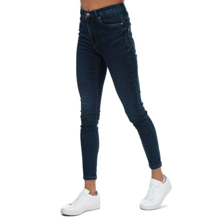 Women's Moda Sophia High Waisted Skinny Fit in Blue - Walmart.com